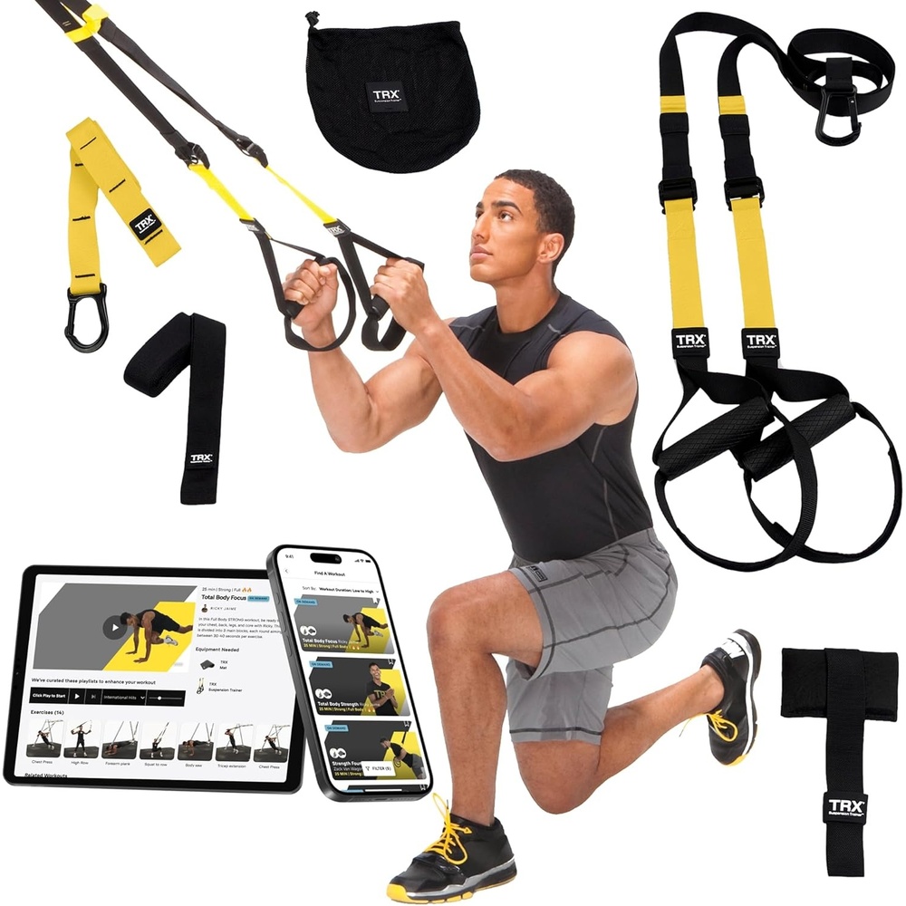 image:imageTRX Pro3 Home Gym System  ProfessionalGrade Suspension Trainer for Strength Training HIIT Cardio amp FullBody Workouts Durable Design with Indoor amp Outdoor Anchors
