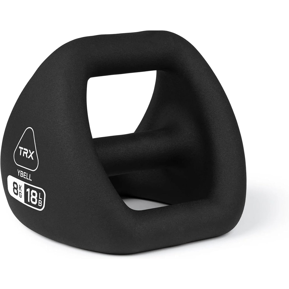 image:imageTRX YBell Neo Series 3in1 Kettlebell Dumbbell and Push Up Bar Workout Equipment  Commercial Grade Neoprene Coated Surface  Perfect for Strength Training amp Conditioning WorkoutsBlack 18